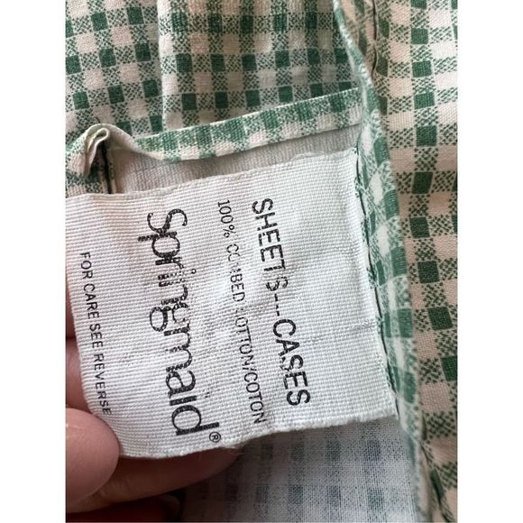 Vintage queen flat sheet - Picture 3 of 4